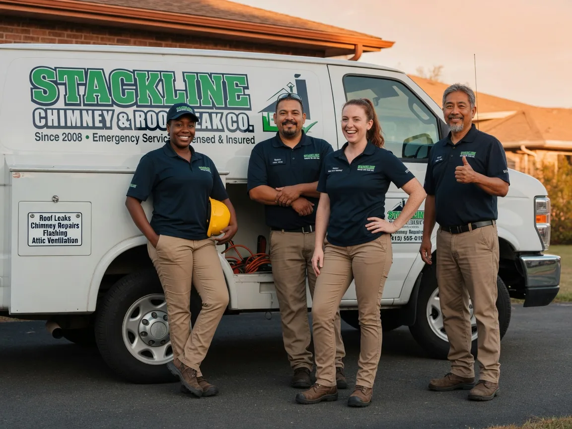Chimney flashing repair company in Blandford, MA
